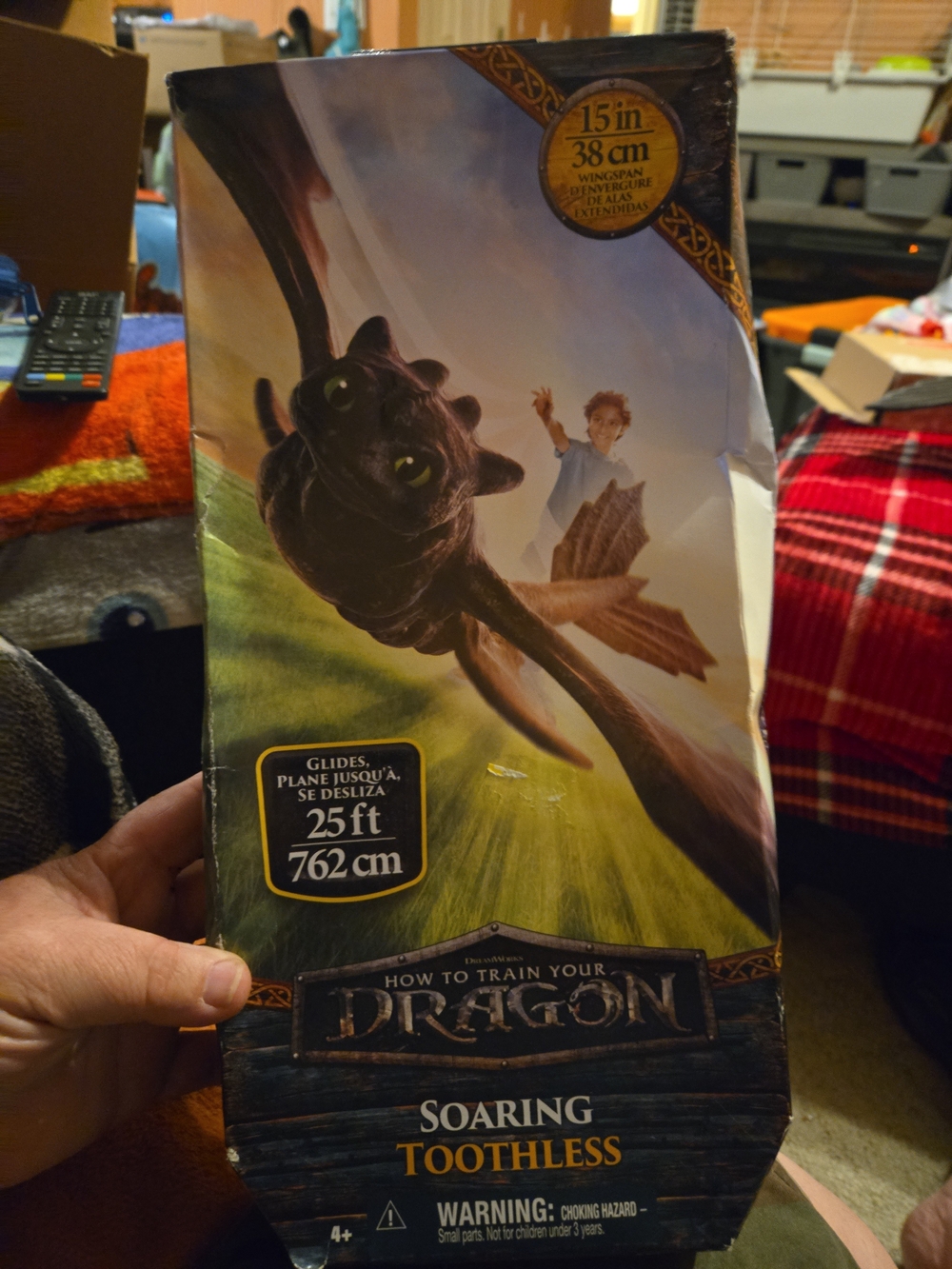 How to Train Your Dragon Soaring Toothless Glider - Black